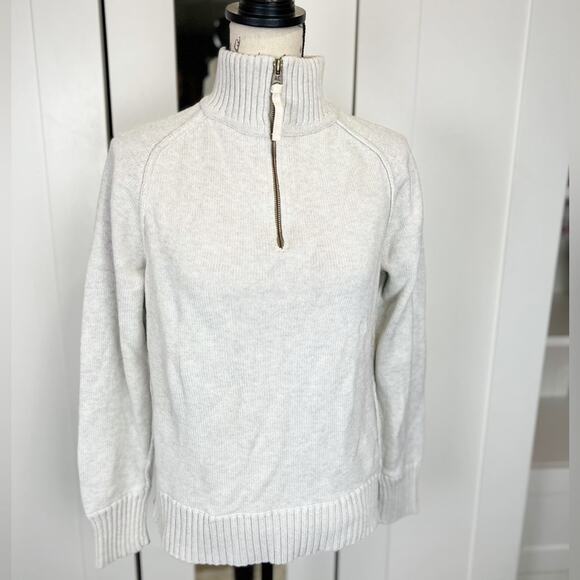 American Eagle Unisex Sweater Long Sleeve 1/4 Zip Pullover Size Small (Women’s) - Picture 2 of 10